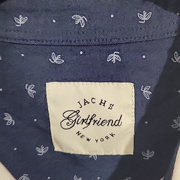 NEW Women's Jachs Girlfriend Super Soft Flannel Shirt White Size L H584 - Picture 5 of 10